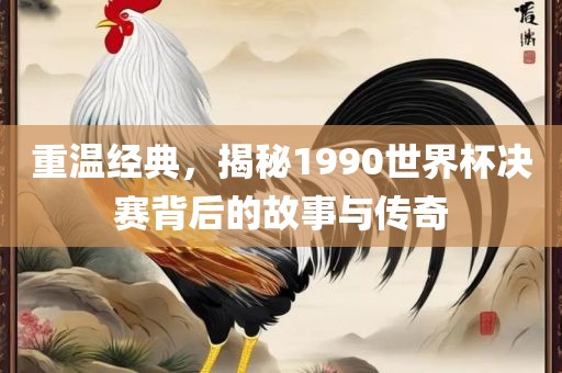 重温经典，揭秘1990世界杯决赛背后的故事与传奇