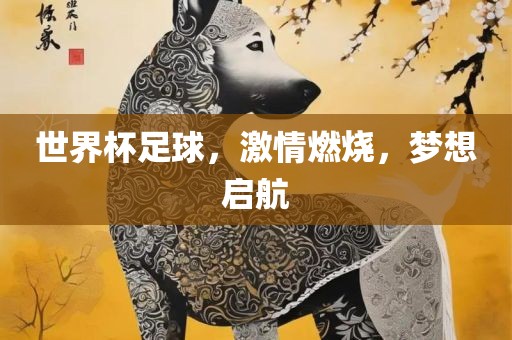 世界杯足球，激情燃烧，梦想启航