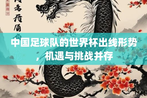 中国足球队的世界杯出线形势，机遇与挑战并存
