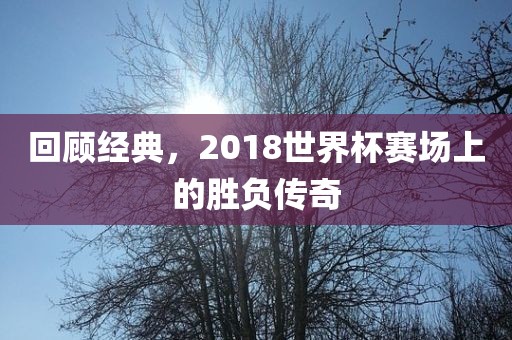 回顾经典，2018世界杯赛场上的胜负传奇