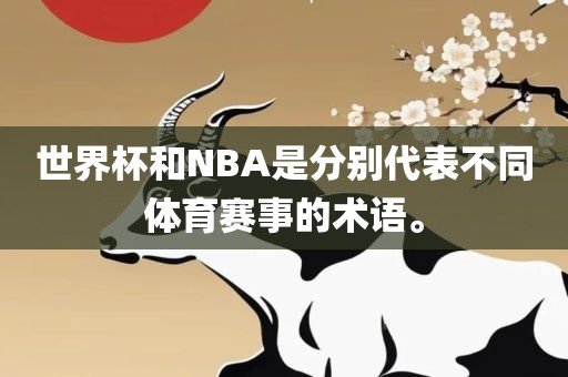 世界杯和NBA是分别代表不同体育赛事的术语。漯河市盈旭机械设备有限公司