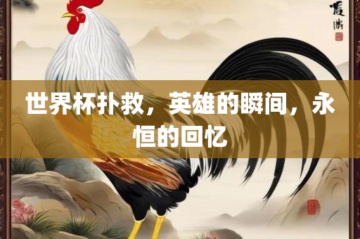 世界杯扑救，英雄的瞬间，永恒的回忆漯河市盈旭机械设备有限公司