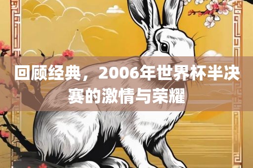 回顾经典，2006年世界杯半决赛的激情与荣耀