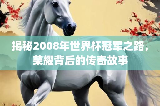 揭秘2008年世界杯冠军之路，荣耀背后的传奇故事