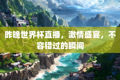 昨晚世界杯直播，激情盛宴，不容错过的瞬间