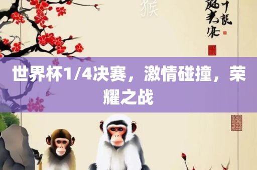 世界杯1/4决赛，激情碰撞，荣耀之战