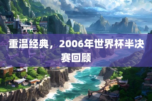 重温经典，2006年世界杯半决赛回顾