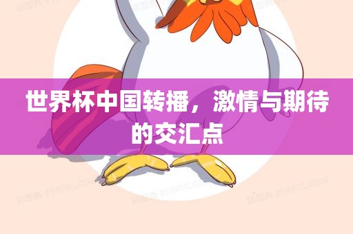 世界杯中国转播，激情与期待的交汇点