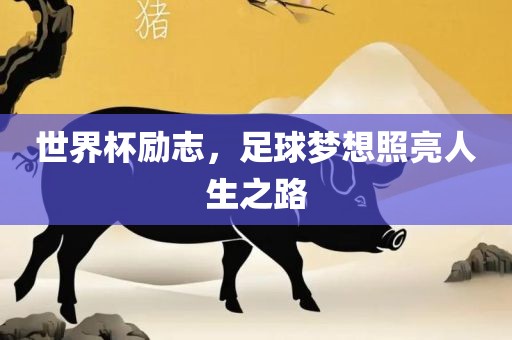 世界杯励志，足球梦想照亮人生之路
