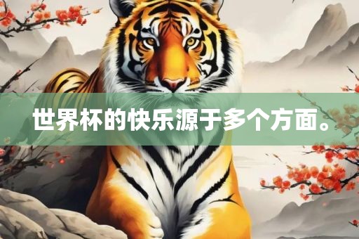 世界杯的快乐源于多个方面。