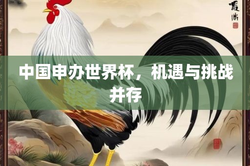中国申办世界杯，机遇与挑战并存漯河市盈旭机械设备有限公司