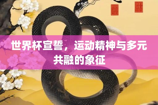世界杯宣誓，运动精神与多元共融的象征漯河市盈旭机械设备有限公司