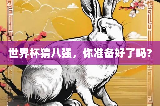 世界杯猜八强，你准备好了吗？