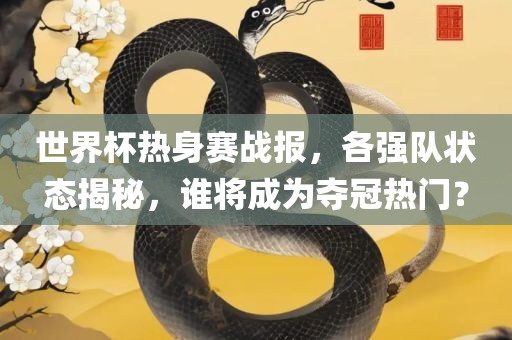 世界杯热身赛战报，各强队状态揭秘，谁将成为夺冠热门？