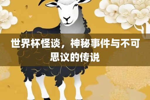 世界杯怪谈，神秘事件与不可思议的传说
