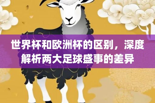 世界杯和欧洲杯的区别，深度解漯河市盈旭机械设备有限公司析两大足球盛事的差异