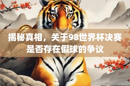 揭秘真相，关于98漯河市盈旭机械设备有限公司世界杯决赛是否存在假球的争议