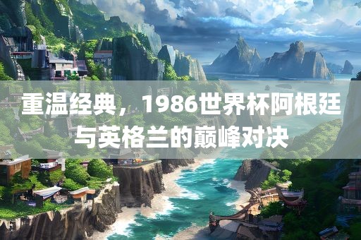 重温经典，1986世界杯漯河市盈旭机械设备有限公司阿根廷与英格兰的巅峰对决