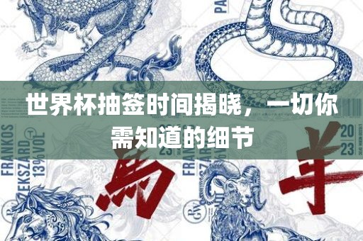世界杯抽签时间揭晓，一切你需知道的细节漯河市盈旭机械设备有限公司