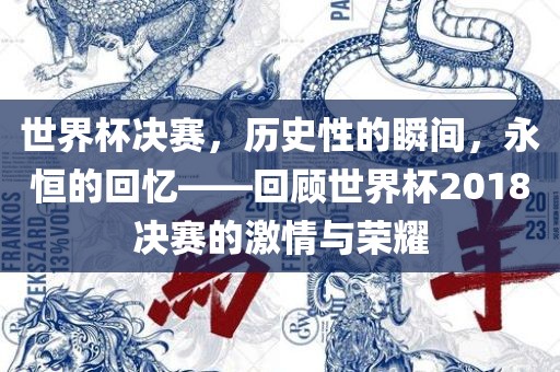 世界杯决赛，历史性的瞬间，永恒的回忆——回顾世界杯2018决赛的激情与荣耀漯河市盈旭机械设备有限公司