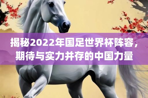 揭秘2022年国足世界杯阵容，期待与实力并存的中国力量