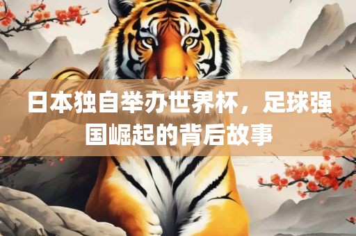 日本独自举办世界杯，足球强国崛起的背后故事