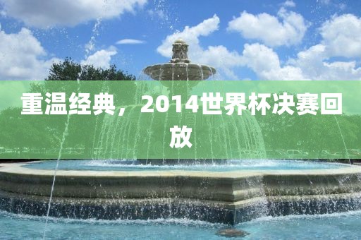 重温经典，2014世界杯决赛回放
