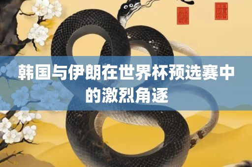 韩国与伊朗在世界杯预选赛中的激烈角逐漯河市盈旭机械设备有限公司