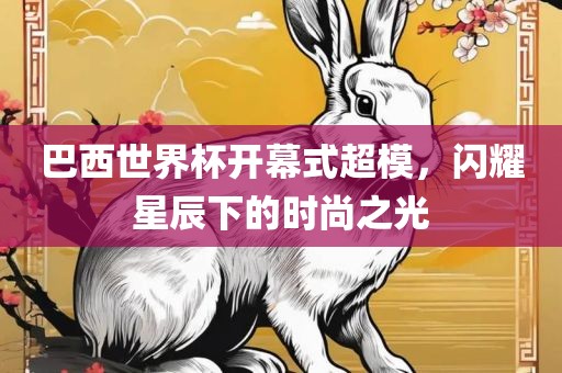 巴西世界杯开幕式超模，闪耀星辰下的时尚之光