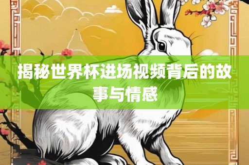 揭秘世界杯进场视频背漯河市盈旭机械设备有限公司后的故事与情感