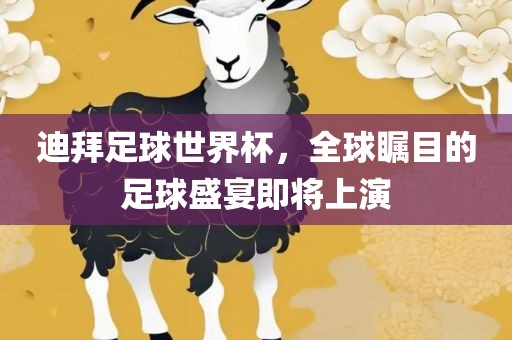 迪拜足球世界杯，全球瞩目的漯河市盈旭机械设备有限公司足球盛宴即将上演