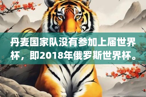 丹麦国家队没有参加上届世界杯，即2018年俄罗斯世界杯。