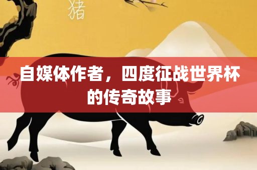 自媒体作者，四度征战世界杯的传奇故事