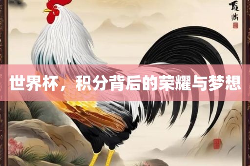 世界杯，积分背后的荣耀与梦想