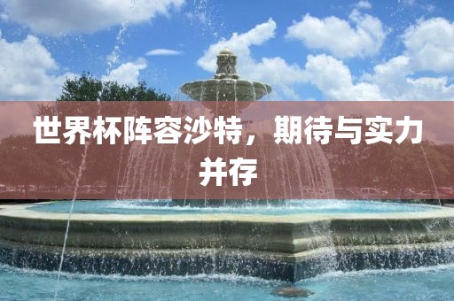 世界杯阵容沙特，期待与实力并存