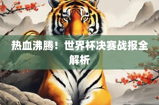 热血沸腾！世界杯决赛战报全解漯河市盈旭机械设备有限公司析