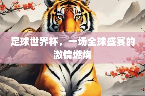 足球世界杯，一场全球盛宴的激情燃烧漯河市盈旭机械设备有限公司
