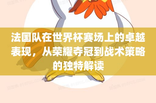 法国队在世界杯赛场上的卓越表现，从荣耀夺冠到战术策略的独特解读