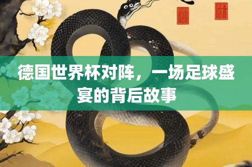 德国世界杯对阵，一场足球盛宴的背后故事
