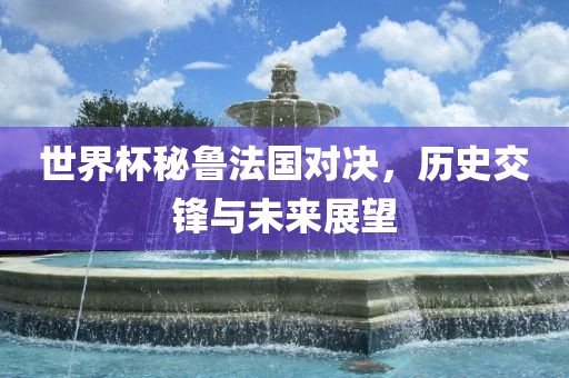 世界杯秘鲁法国对决，历史交锋与未来展望漯河市盈旭机械设备有限公司