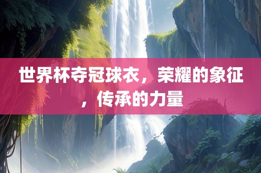 世界杯夺冠球衣，荣耀的象征，传承的力量