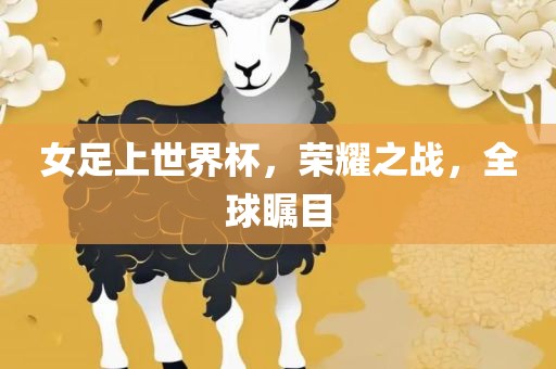 女足上世界杯，荣耀之战，全球瞩目